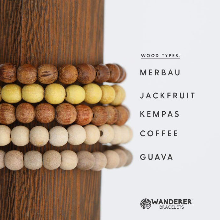 Wood Bead Bracelet